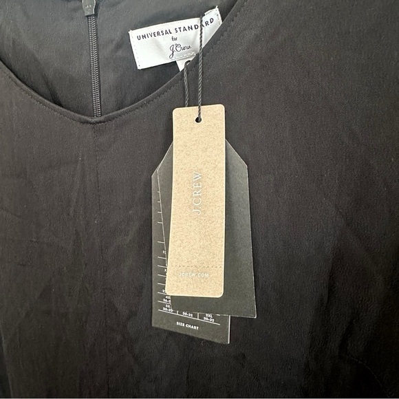 Universal Standard for J.Crew Cupro wide-leg jumpsuit size small J8445 - Picture 14 of 16